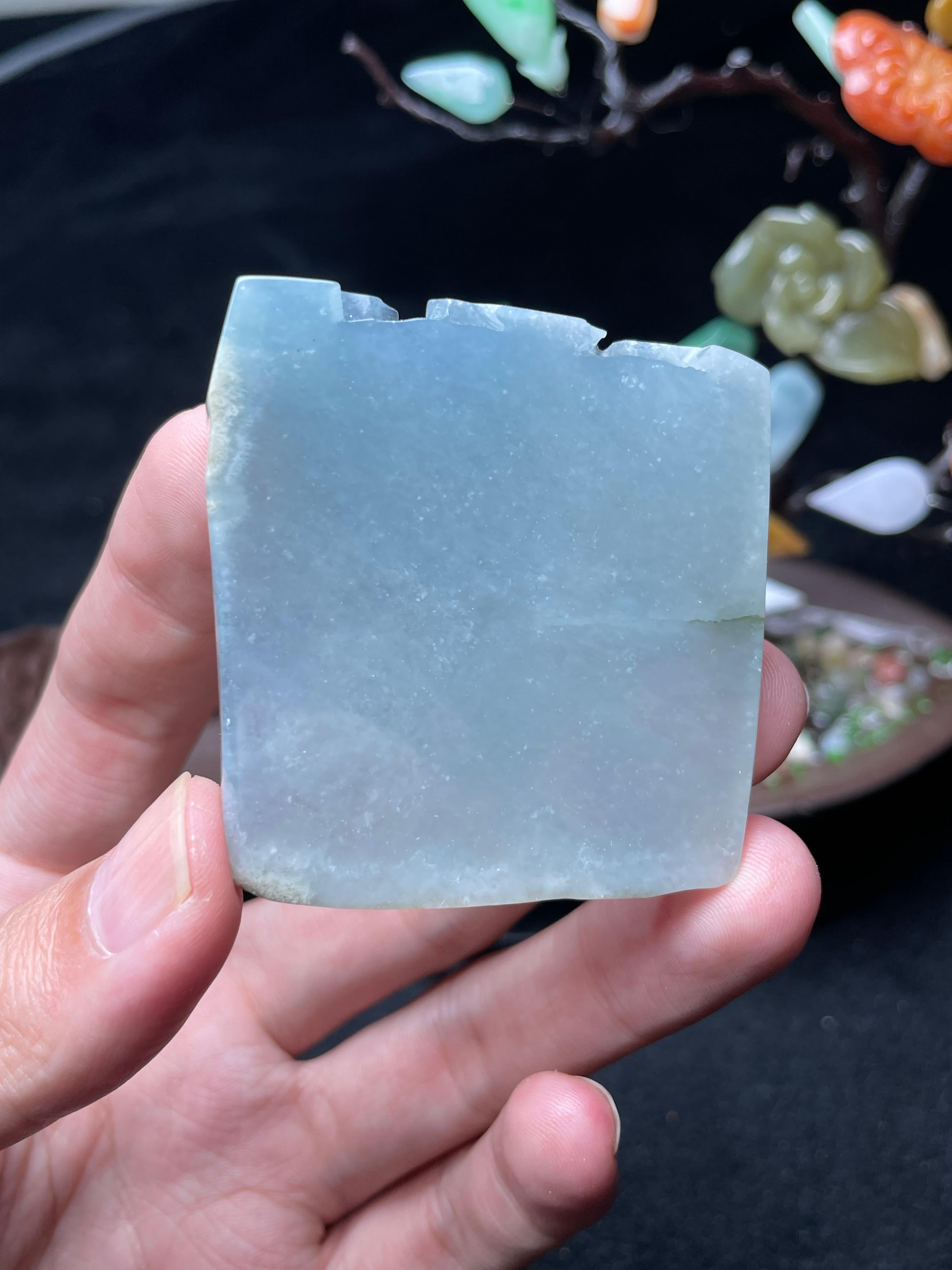 冰晴雪花棉方牌料（yc521751）