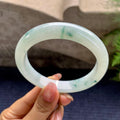 细糯种飘花平安镯（61.2mm）（yc280873）
