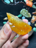 满润蜜糖黄翡片料（yc536310）