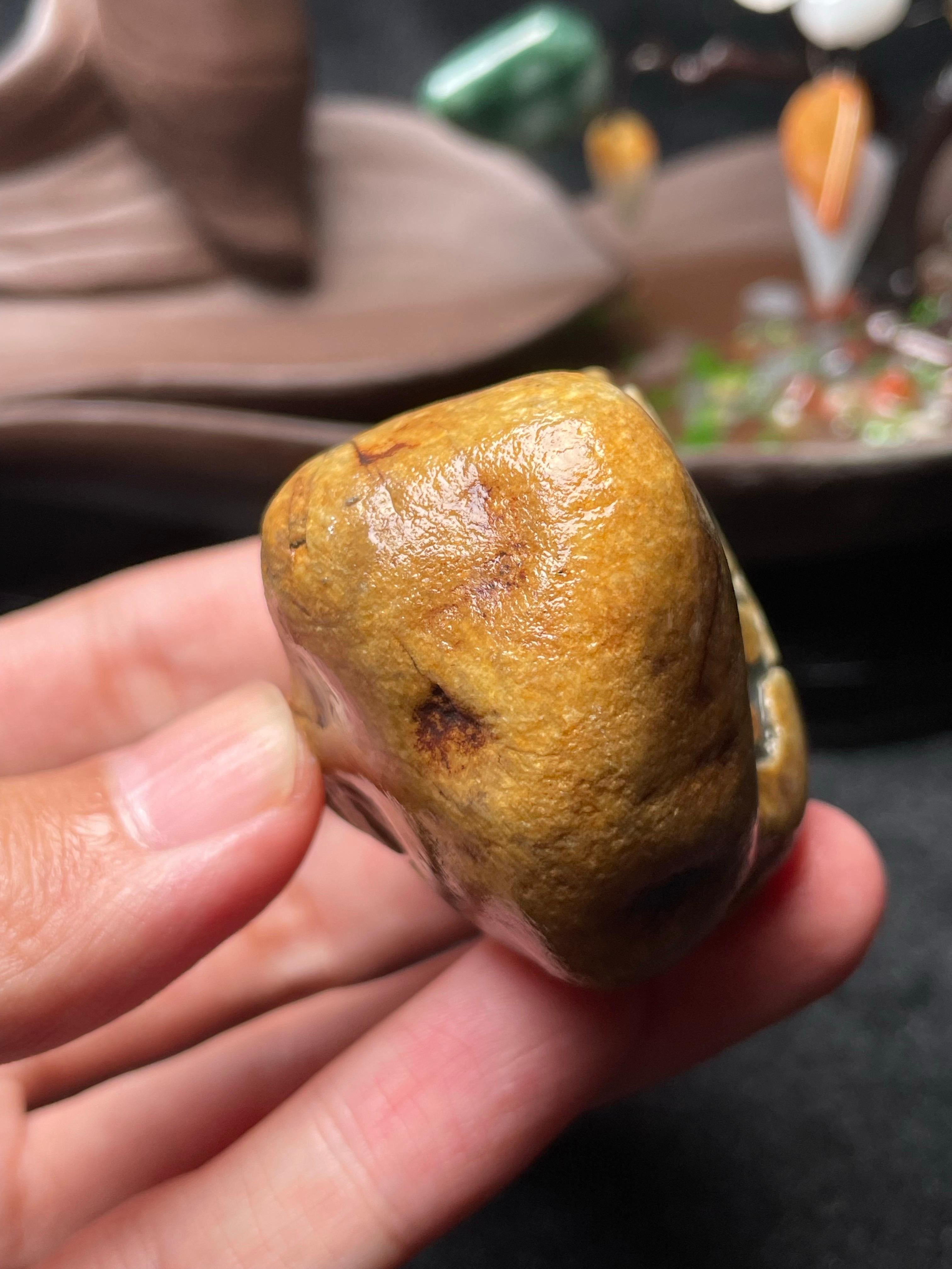 大马坎冰晴挂件料（yc496780）