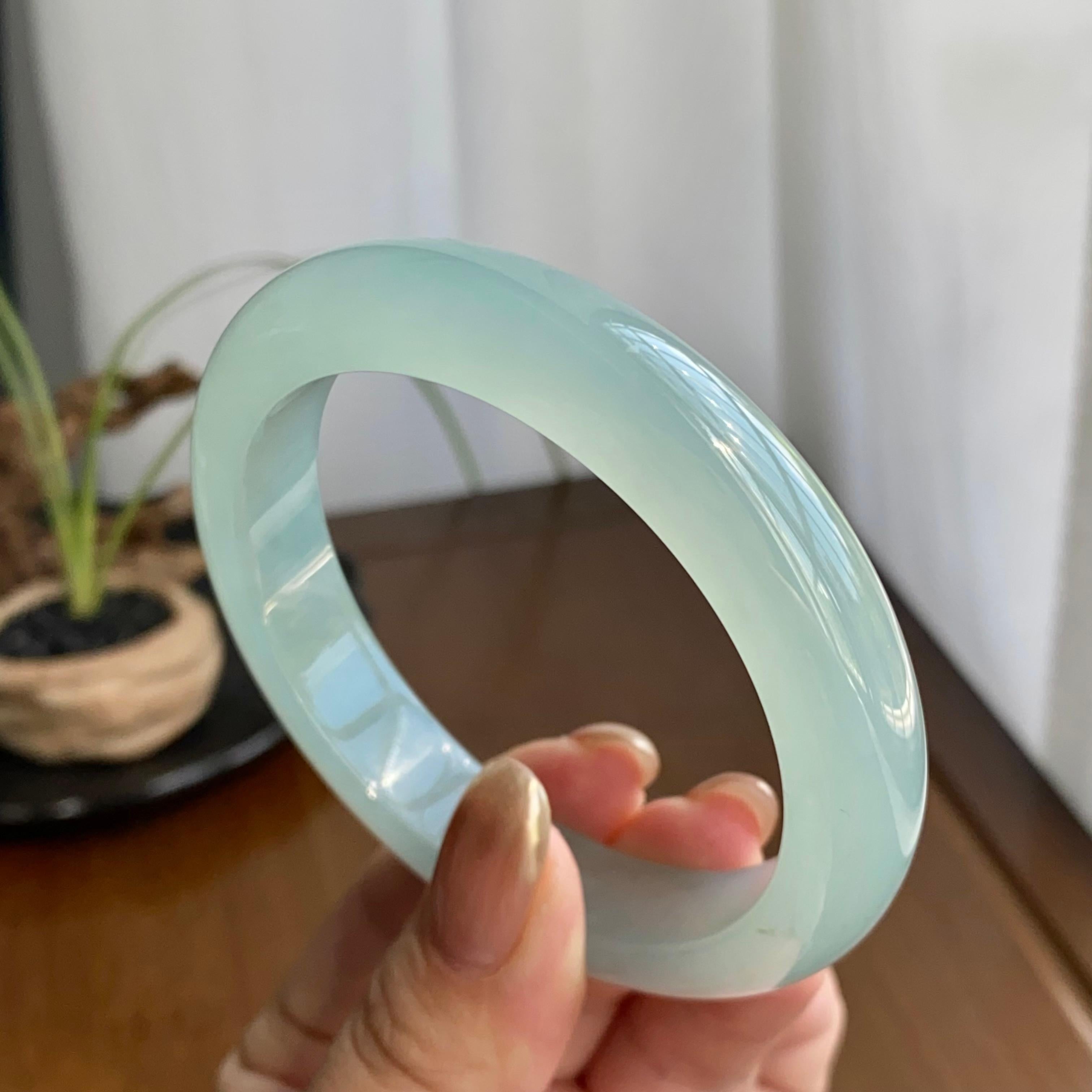 冰种晴底平安镯套装（58圈）（yc258997）