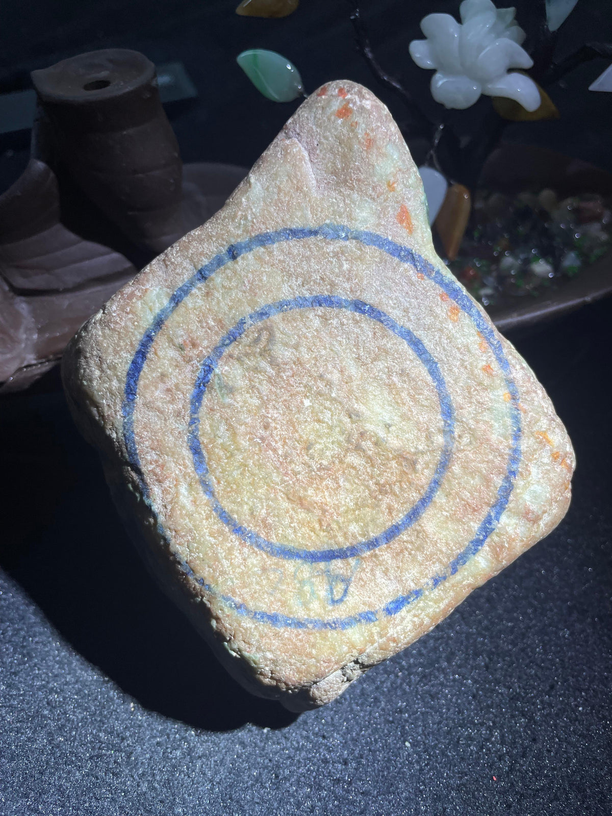 全赌木那飘花手镯料（yc700861）