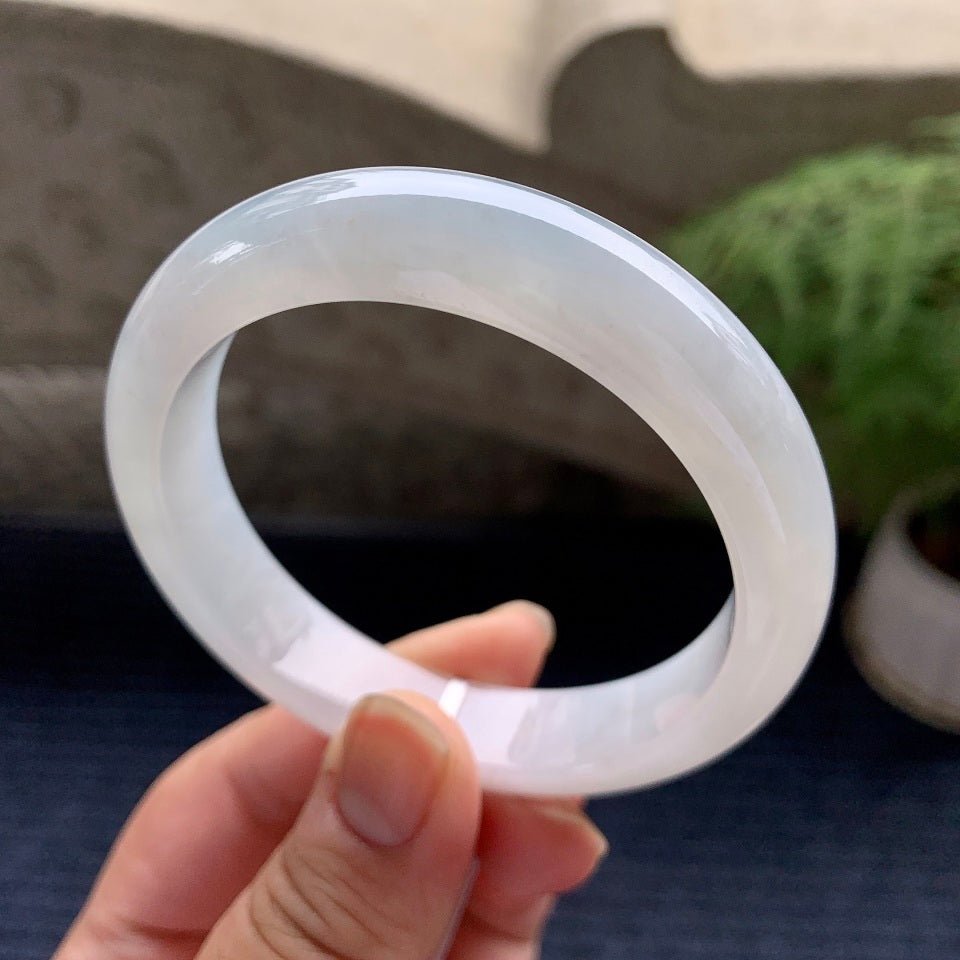 细糯种无色平安镯（57.3mm）（yc088754）