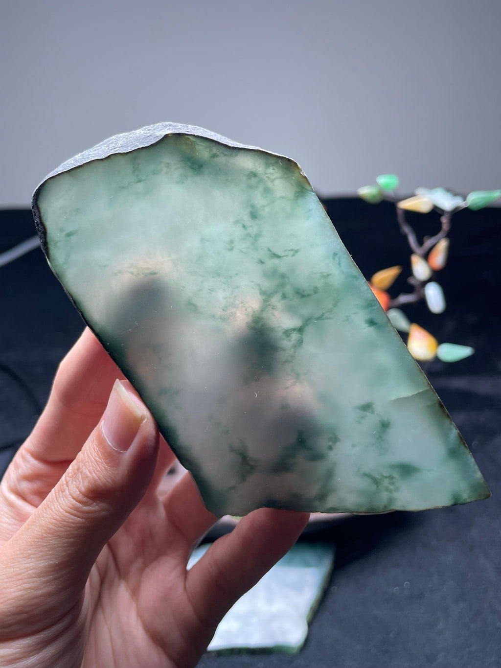 一手三片冰飘花牌子料（yc536437）