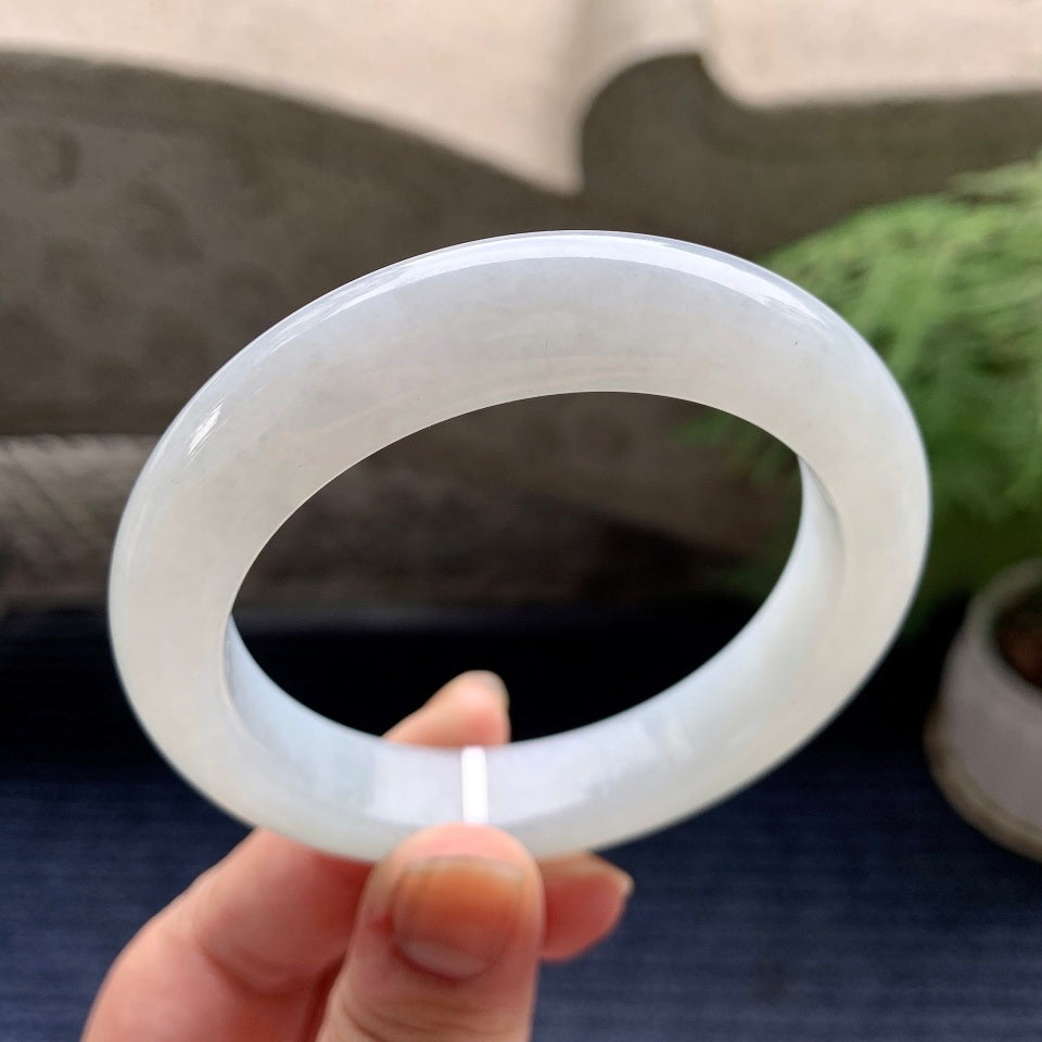 细糯种无色平安镯（56.2mm）（yc088800）