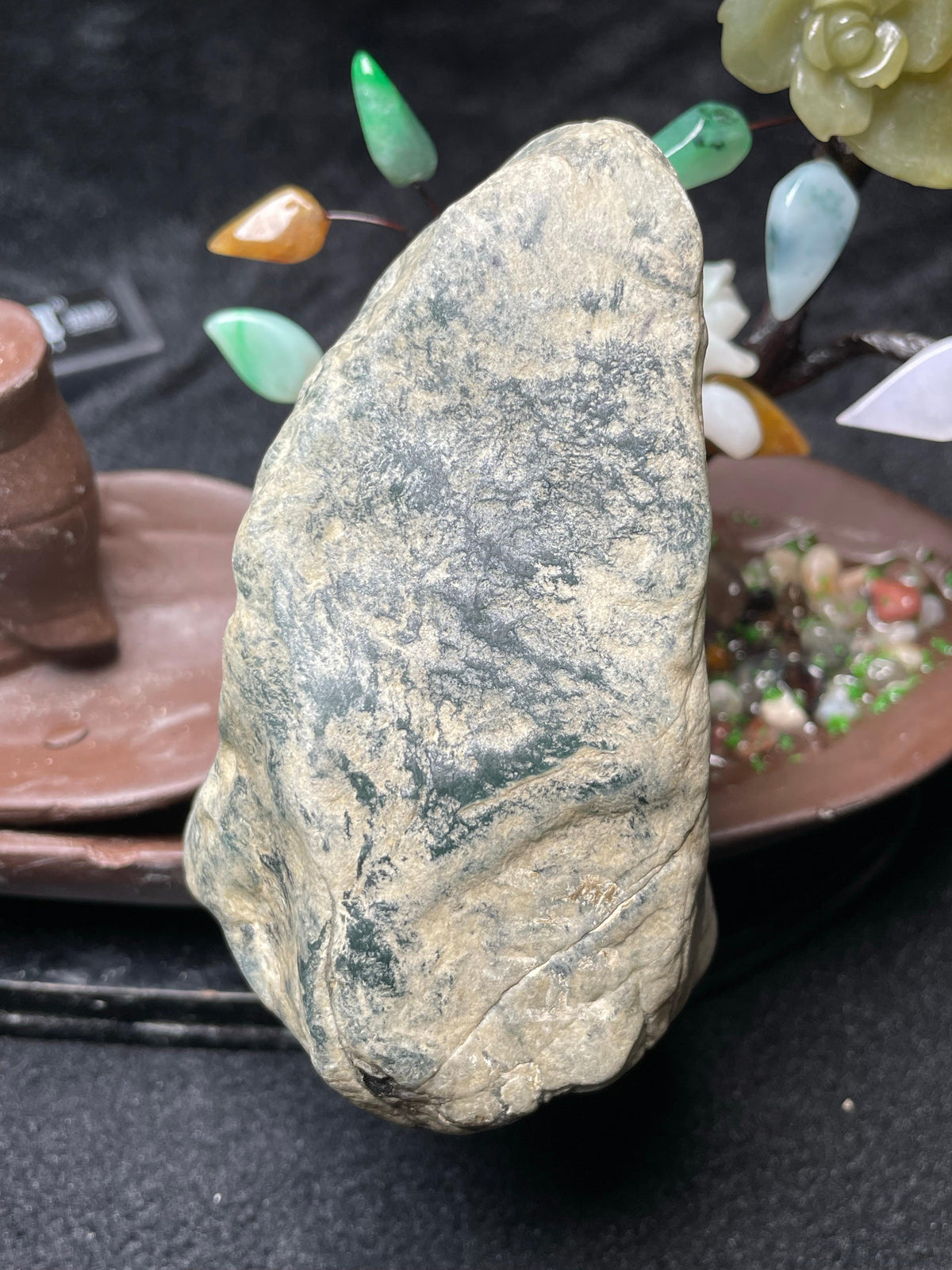 极品南齐全赌脱沙天空蓝牌子料（yc698142）