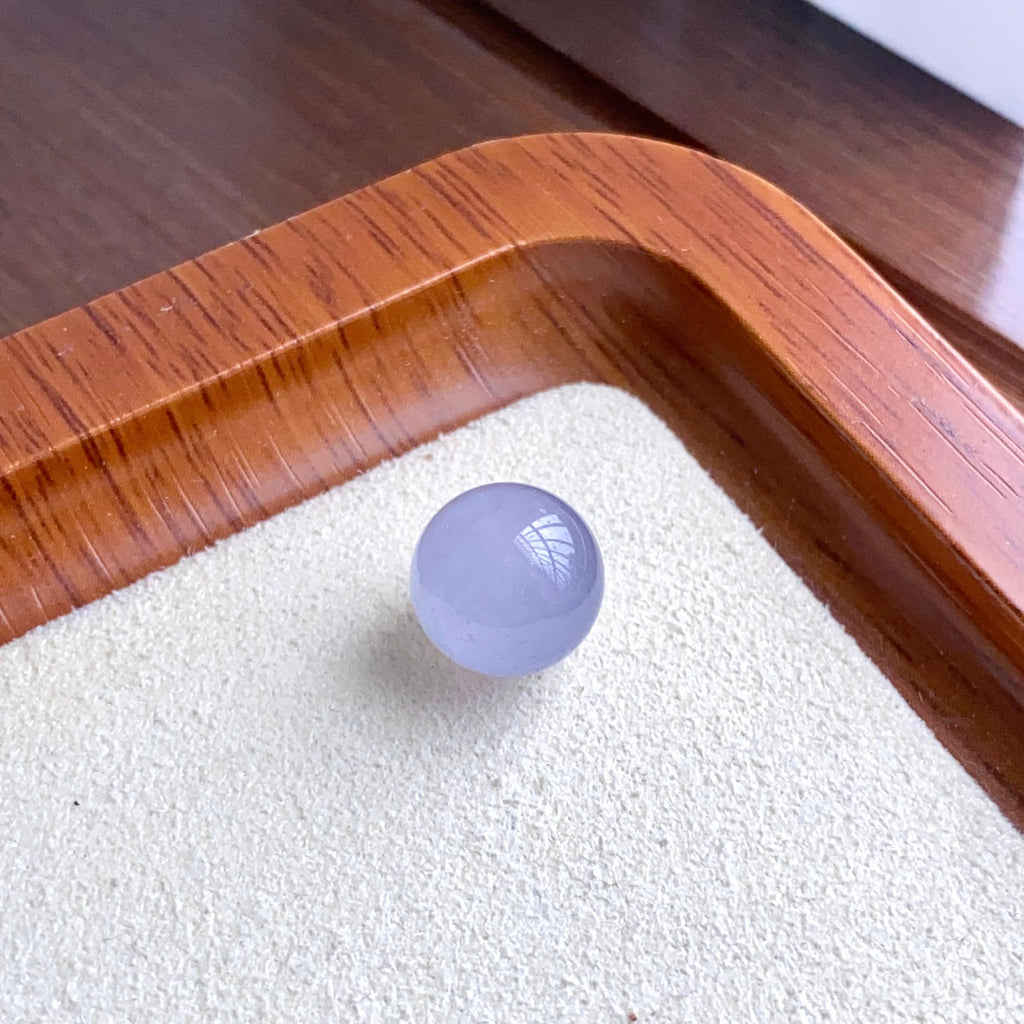 冰种紫罗兰单珠（yc260842）