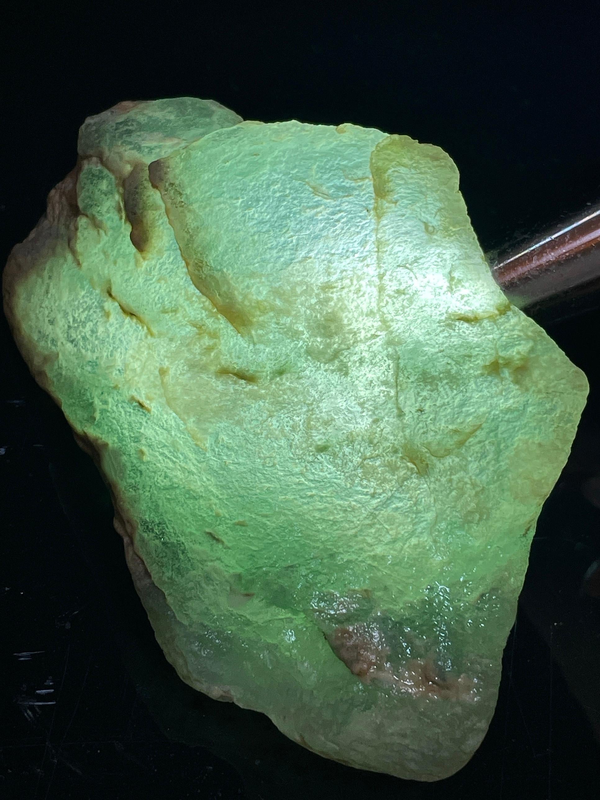 老坑莫西沙冰种脱沙种水料（yc338138）
