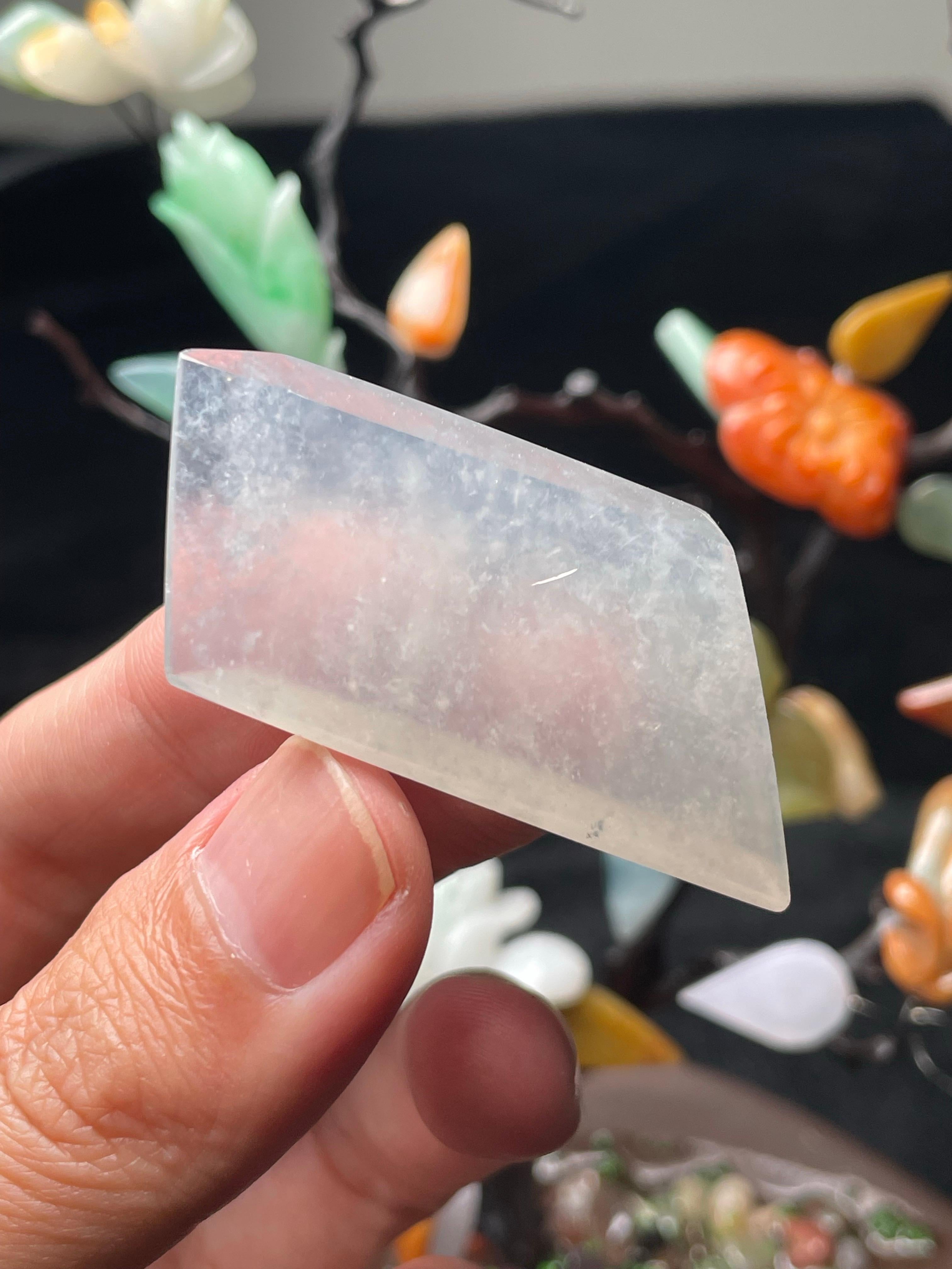 高冰木那雪花棉挂件料（yc503412）