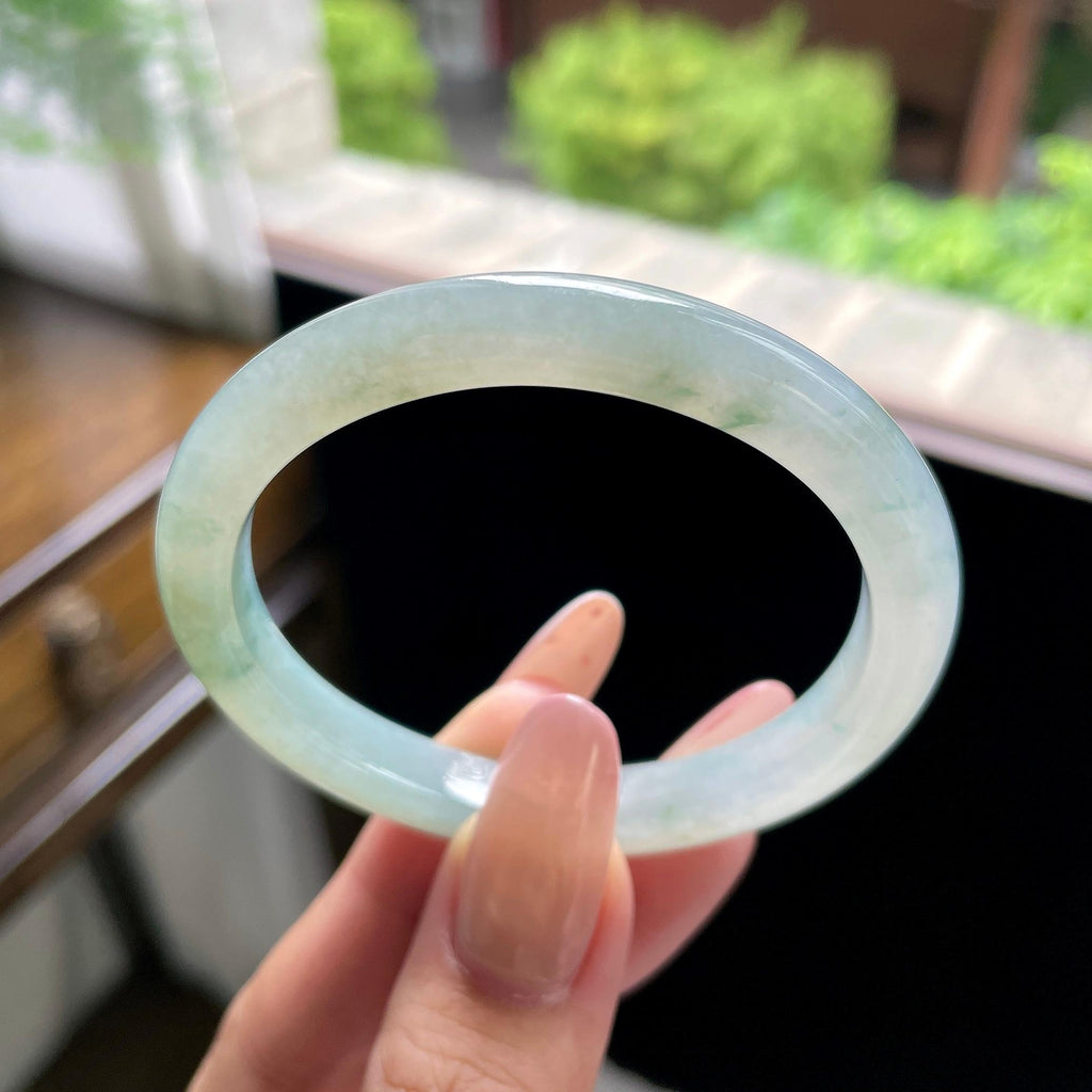 小圈口 细糯种晴底飘花贵妃 52圈（yc709462）