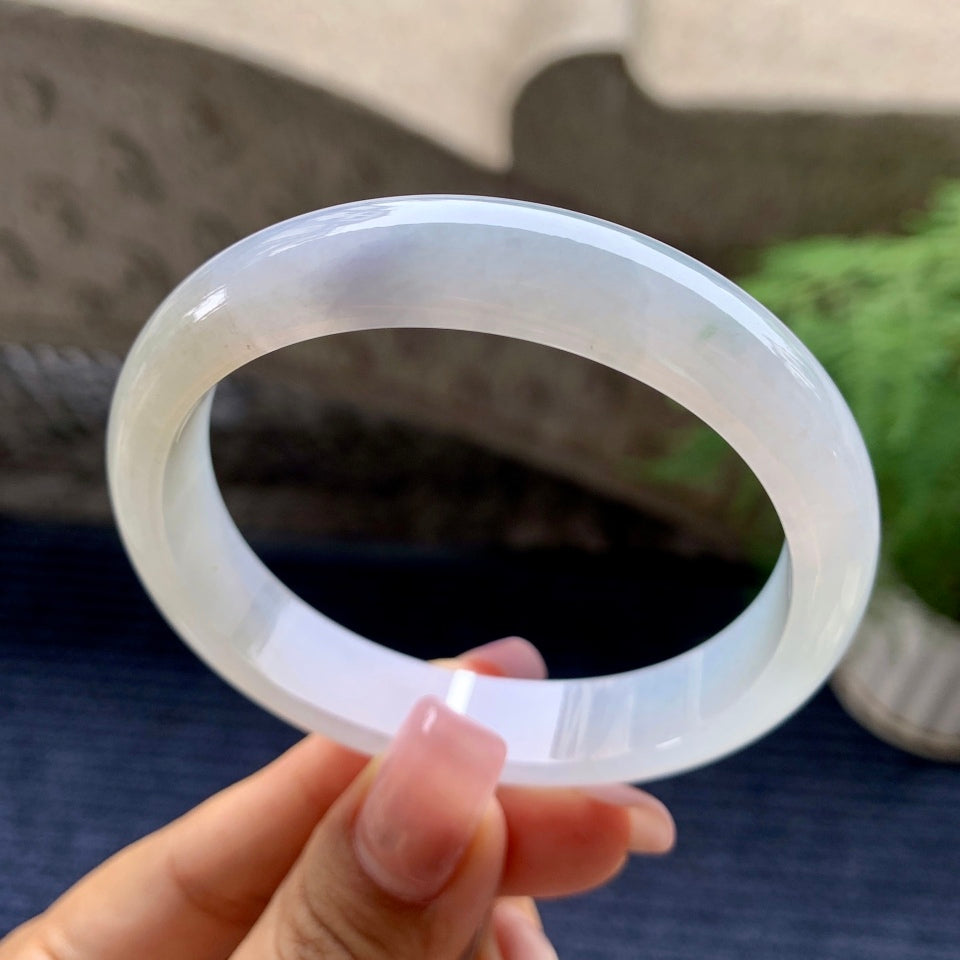 糯冰种无色贵妃手镯（57mm）（yc101904）