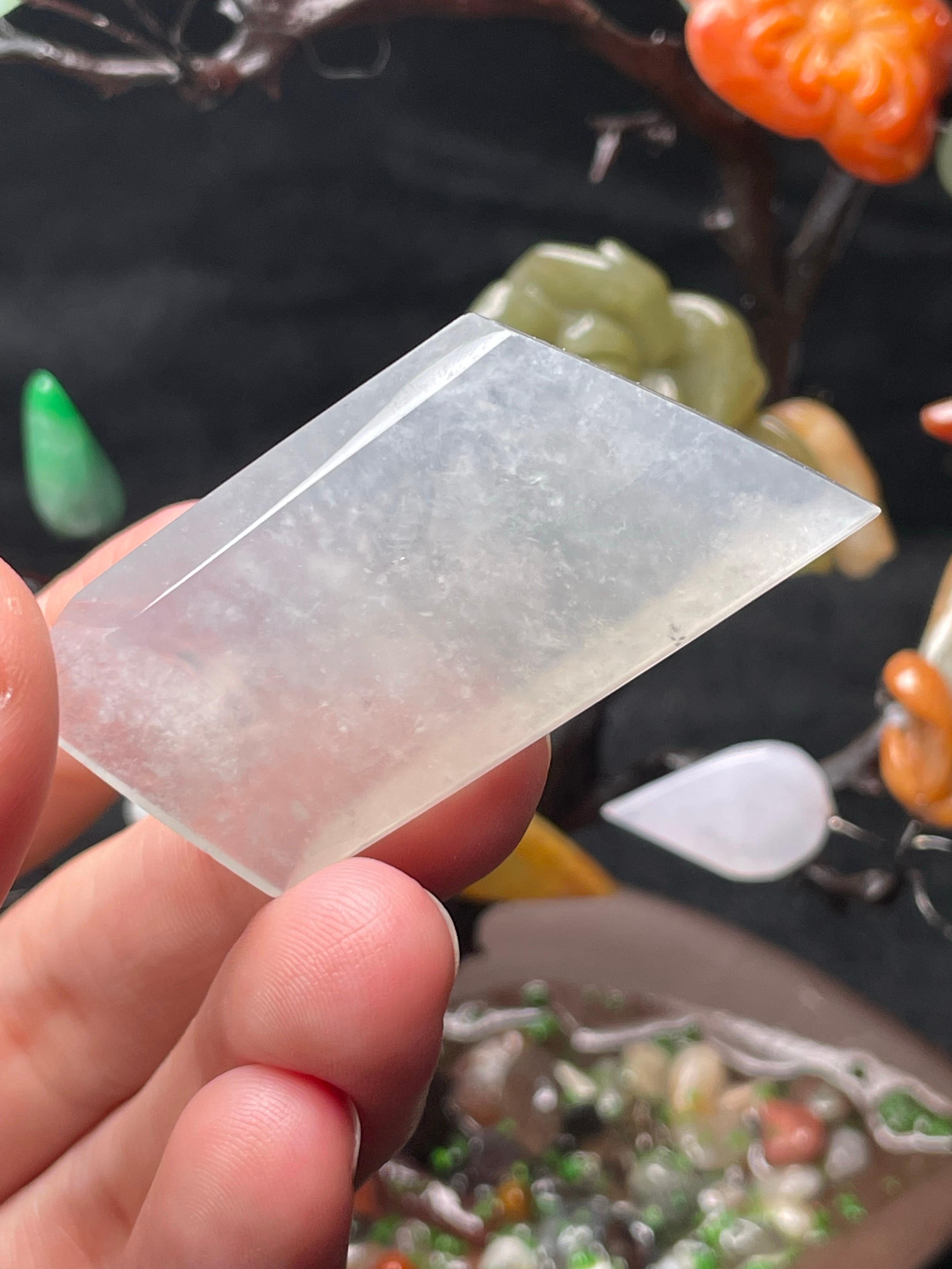 高冰木那雪花棉挂件料（yc503412）