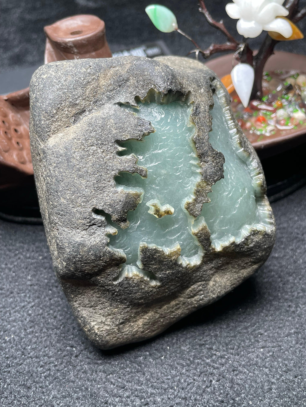 莫西沙开窗冰晴飘花大胶块（yc539727）