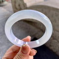 糯冰种无色平安镯（54.7mm）（yc273590）