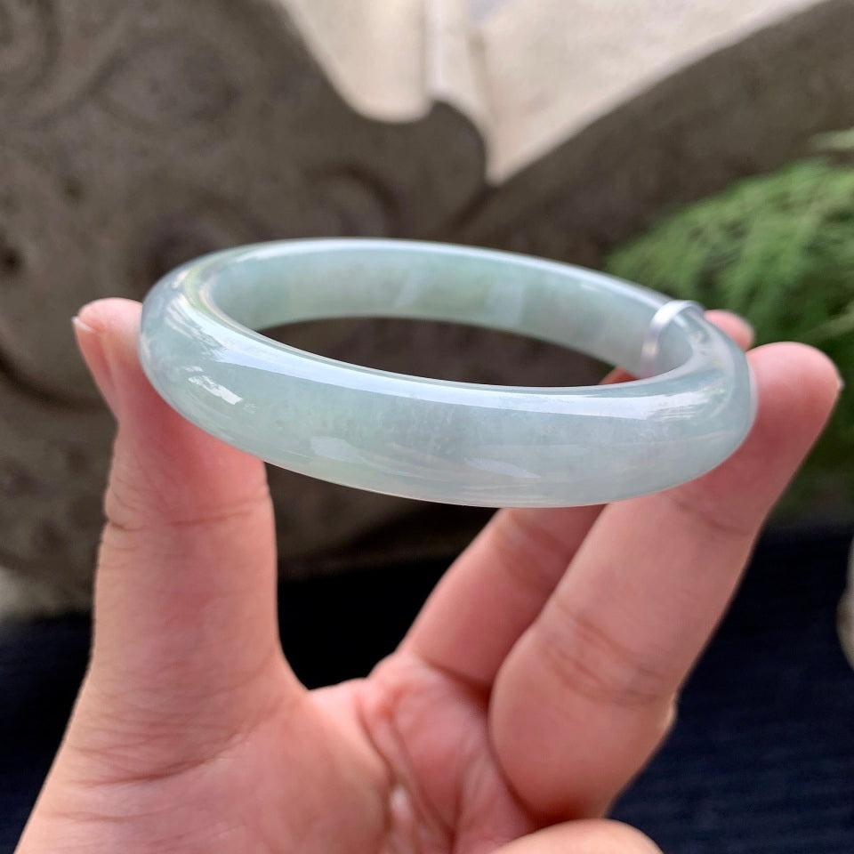 细糯种晴底平安镯（57.6mm）（yc090920）