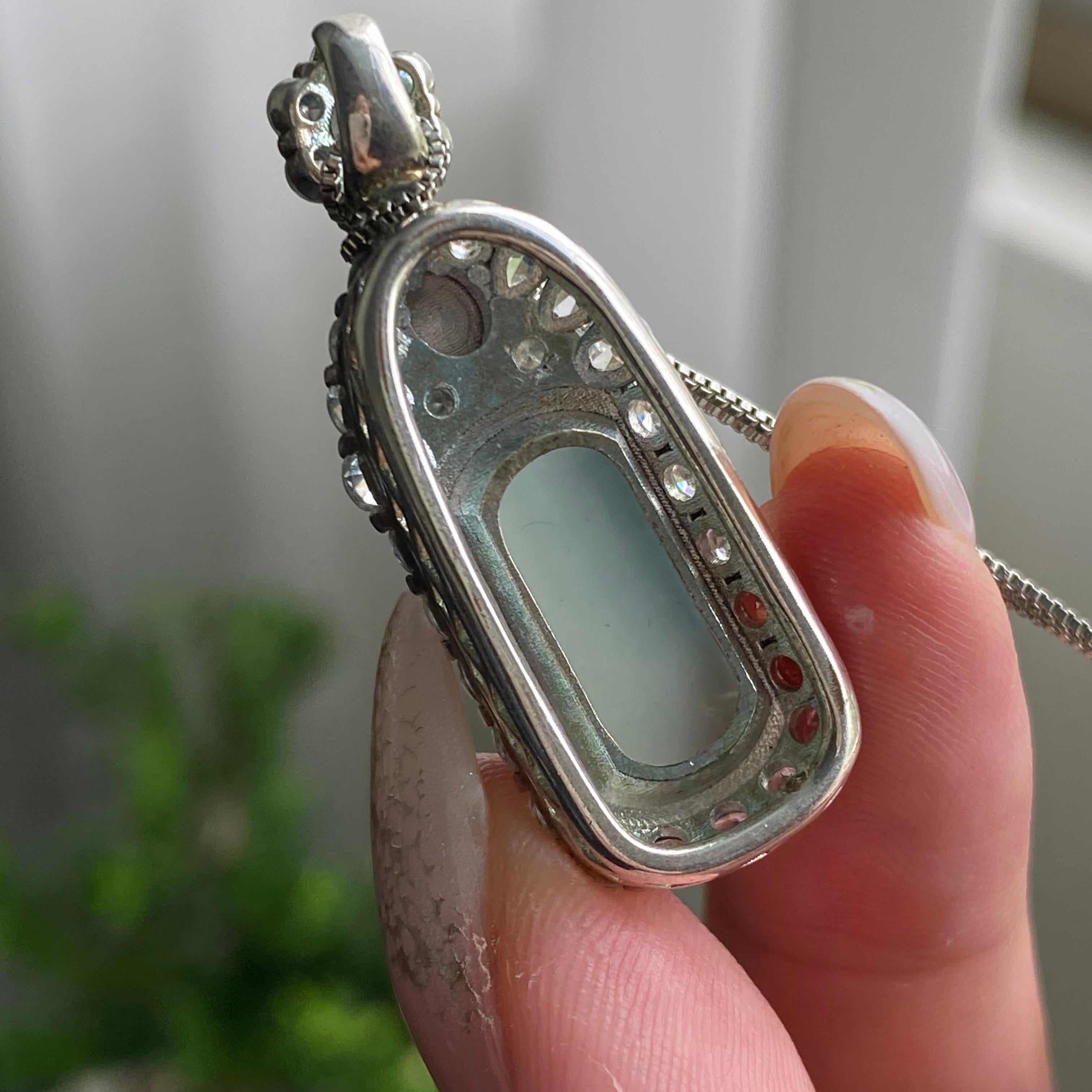 高冰种晴底无事牌裸石（yc206234）