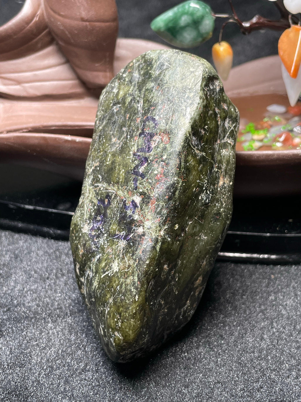 会卡冰飘花牌子挂件料（yc495360）
