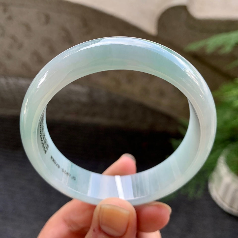 糯化飘花宽版轮胎手镯（58mm）（yc029073）