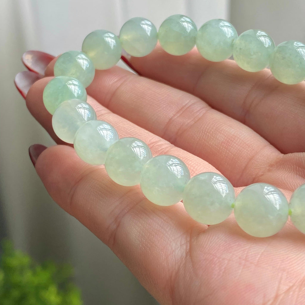 冰种晴底单圈手串（20颗）（yc215651）