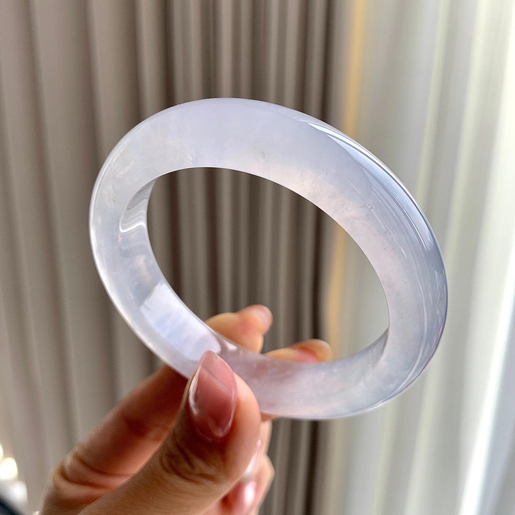冰种带底色平安镯（55.2mm）（yc283098）