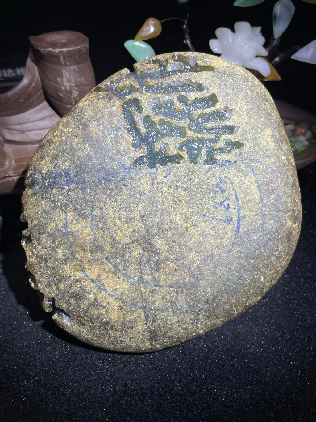 精品大马坎冰晴冰紫开窗料（yc707724）