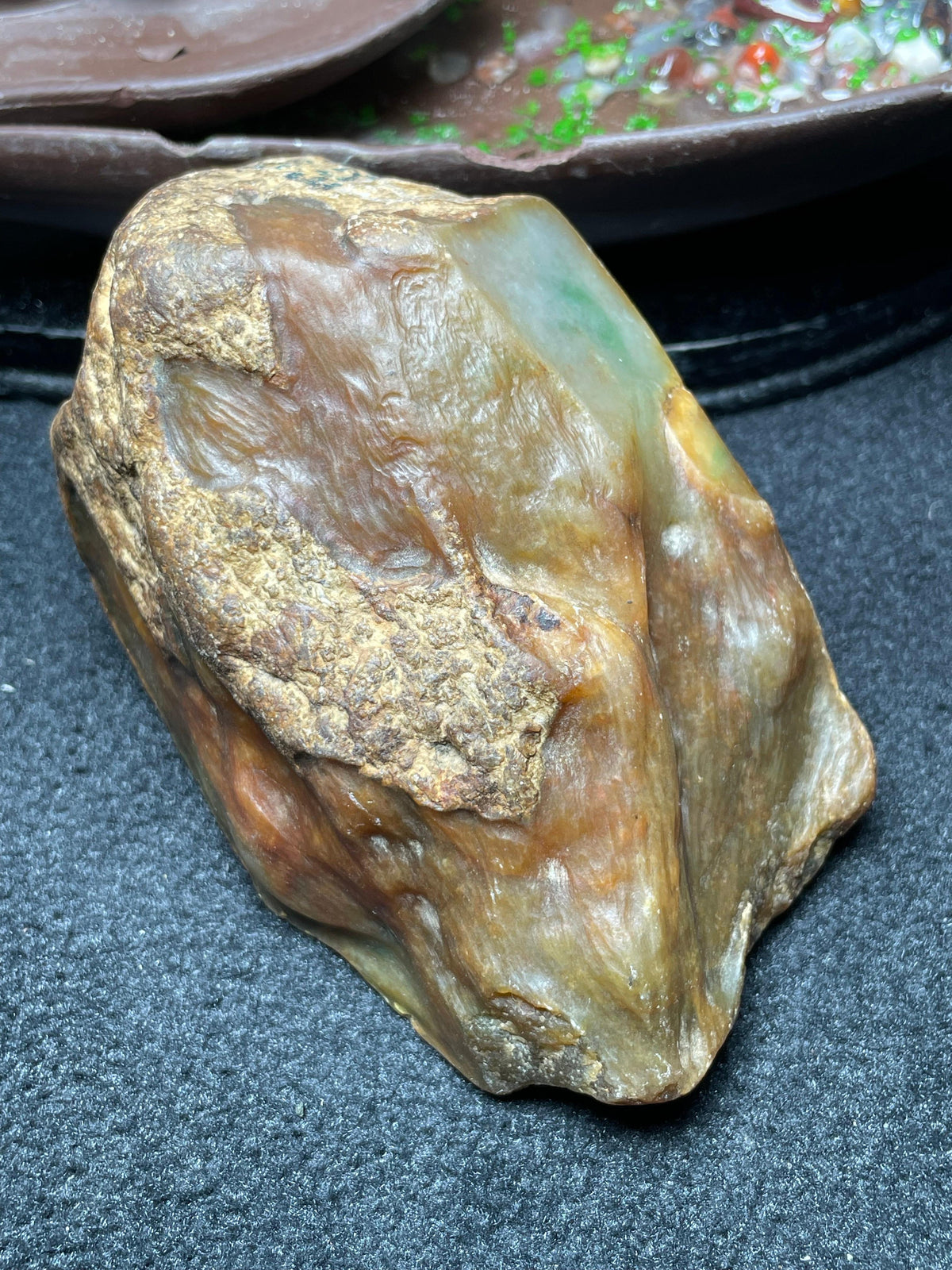 大马坎开窗冰底黄加绿（yc695197）