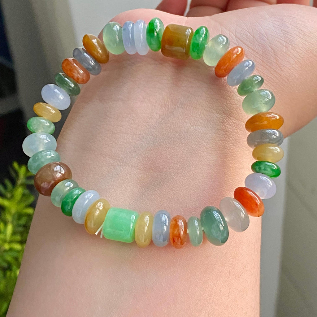 冰种多宝单圈手串（yc215253）