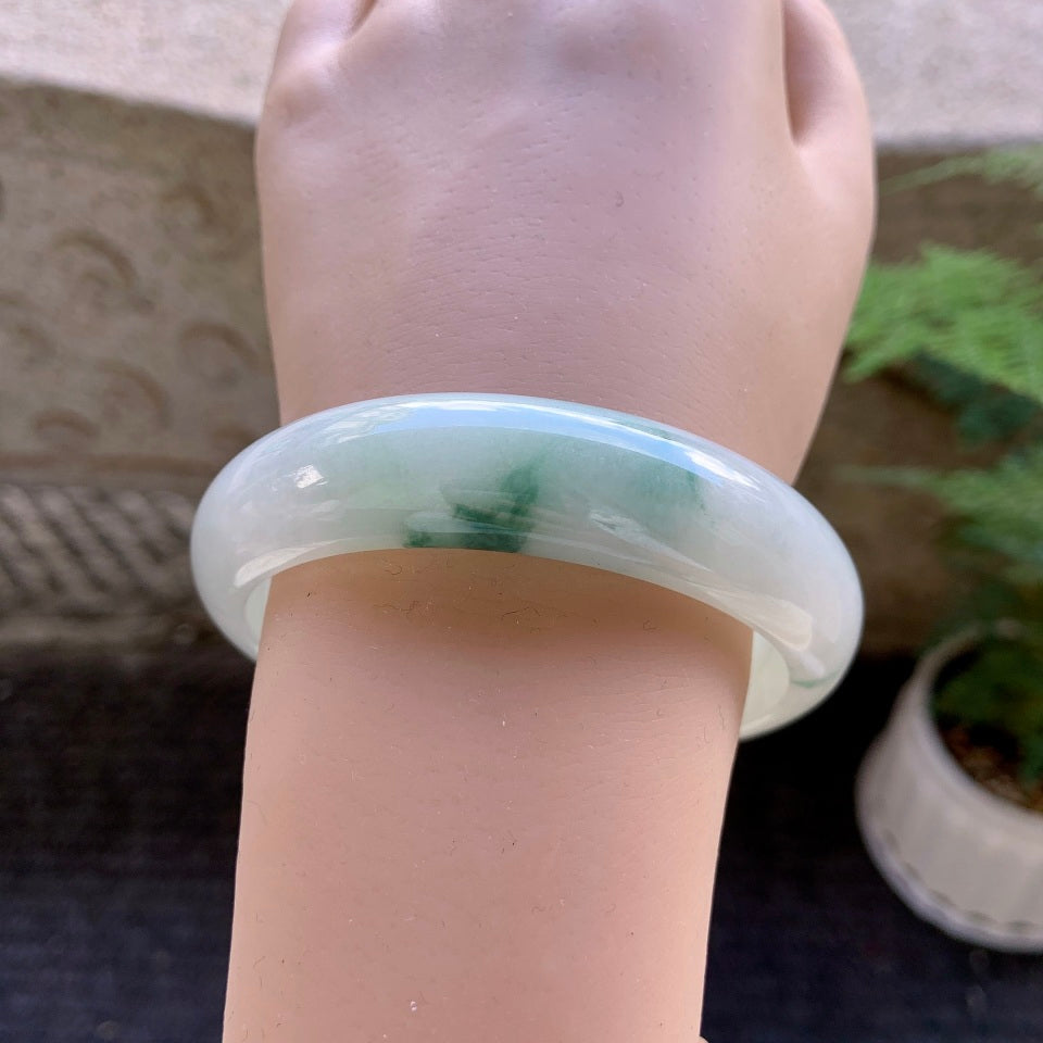 糯冰飘花轮胎手镯（60.2mm）（TF06271609）