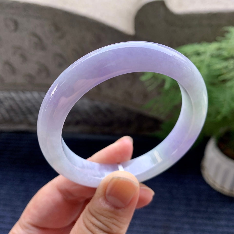 糯种紫罗兰平安镯（56.2mm）（yc093348）