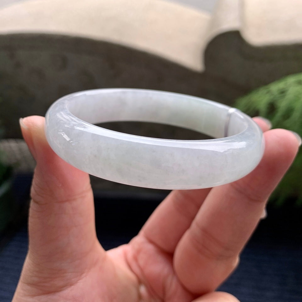 细糯种带底色平安镯（57.4mm）（yc088798）