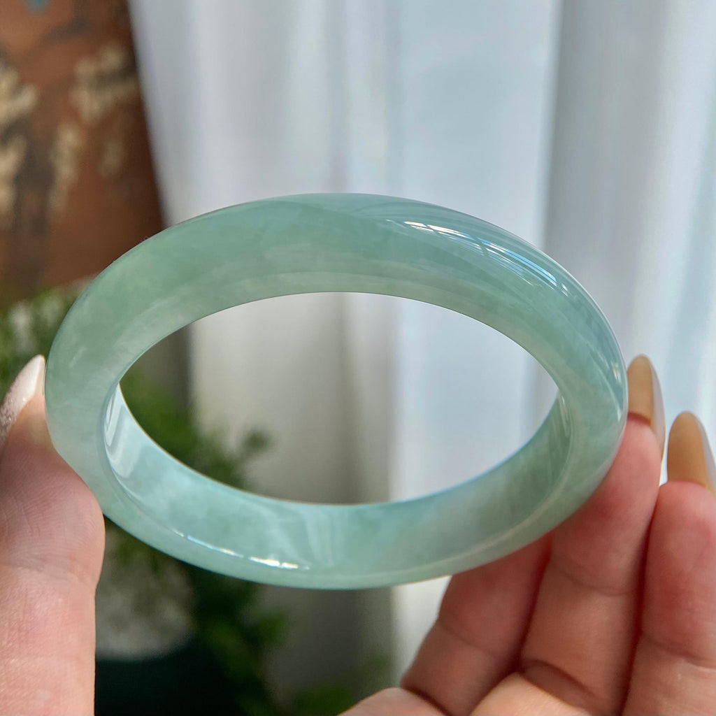 糯冰种晴底平安镯（60圈）（yc209997）