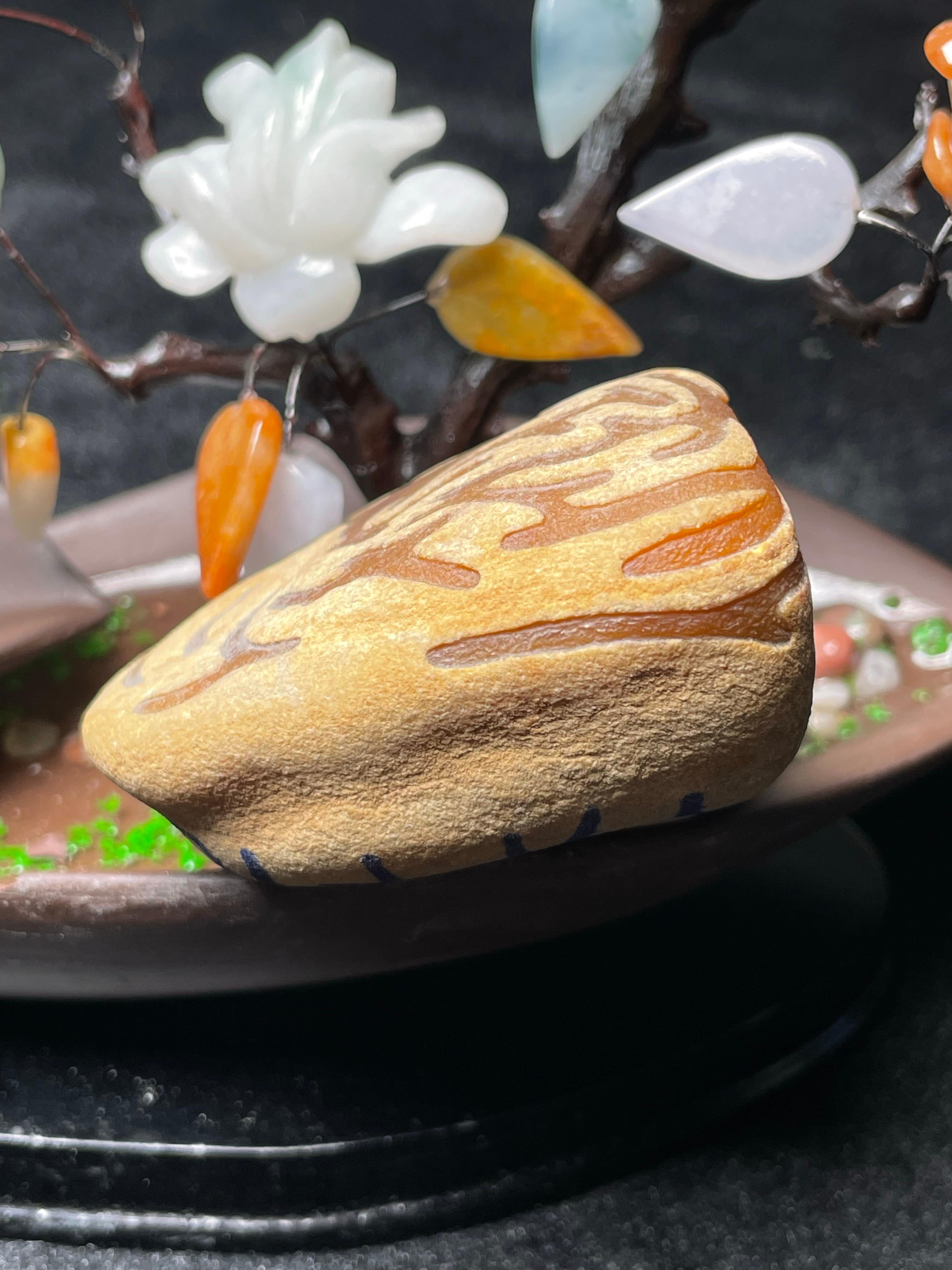 极品大马坎冰黄加绿小料（yc501797）