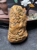 极品大马坎开窗冰黄翡（yc501316）
