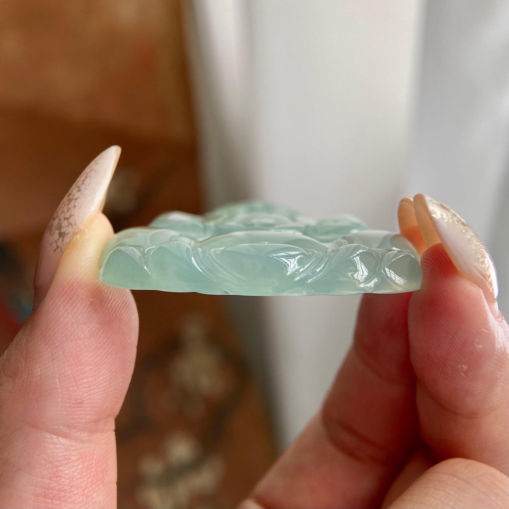 冰种晴底观音吊坠（yc224597）