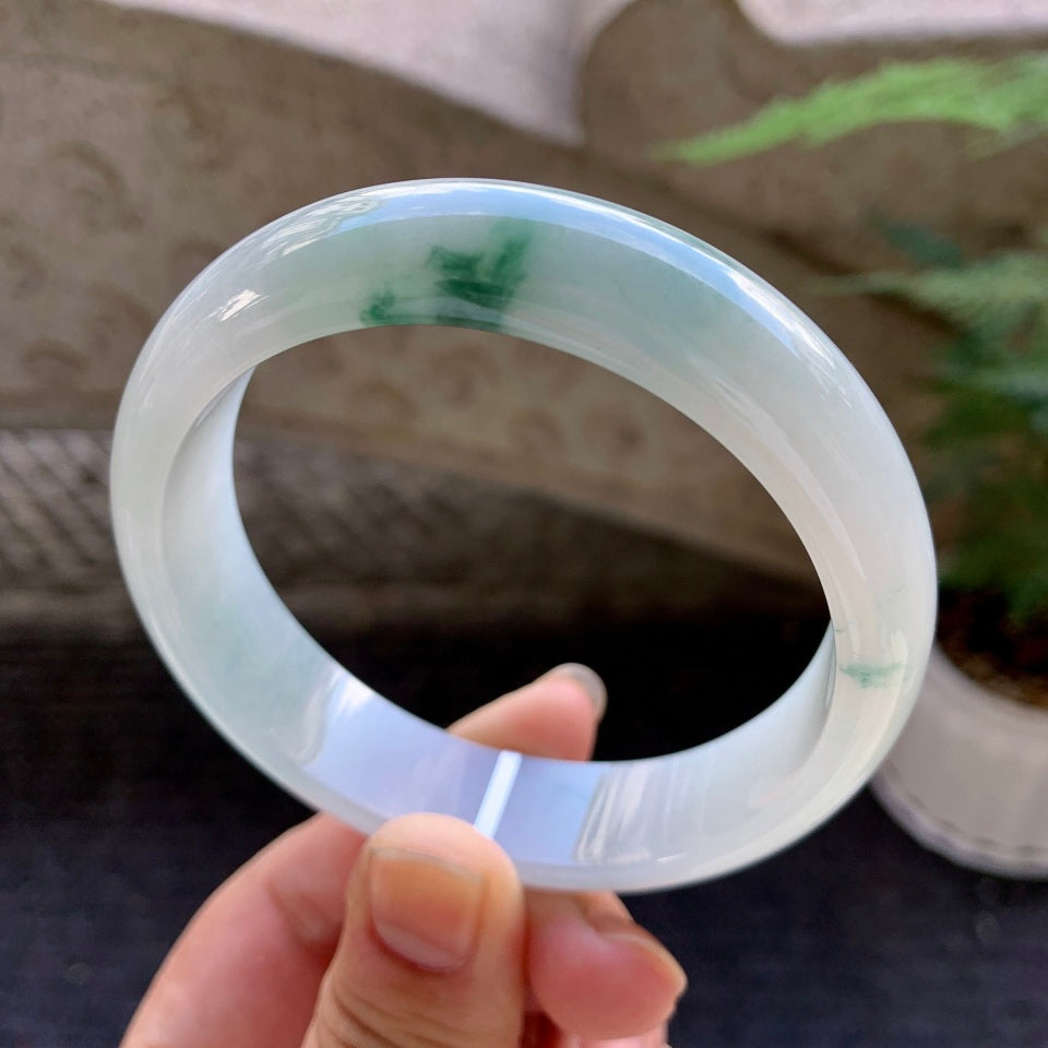 糯冰飘花轮胎手镯（60.2mm）（TF06271609）