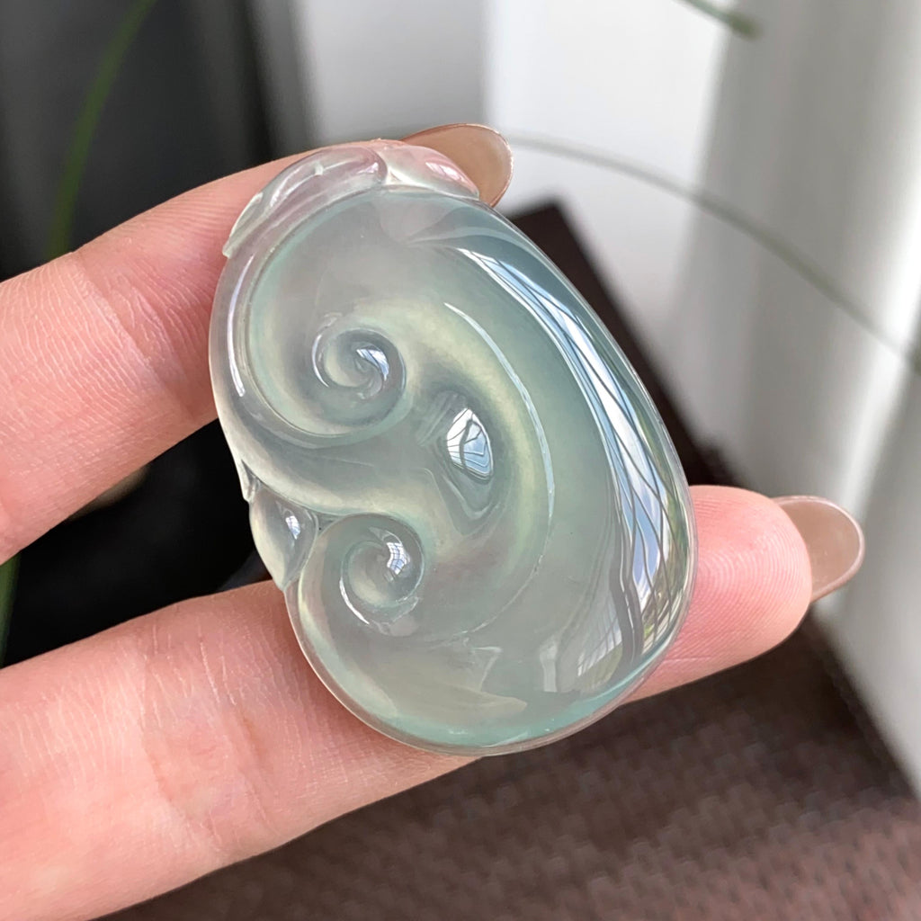 冰种晴底如意吊坠（yc263805）