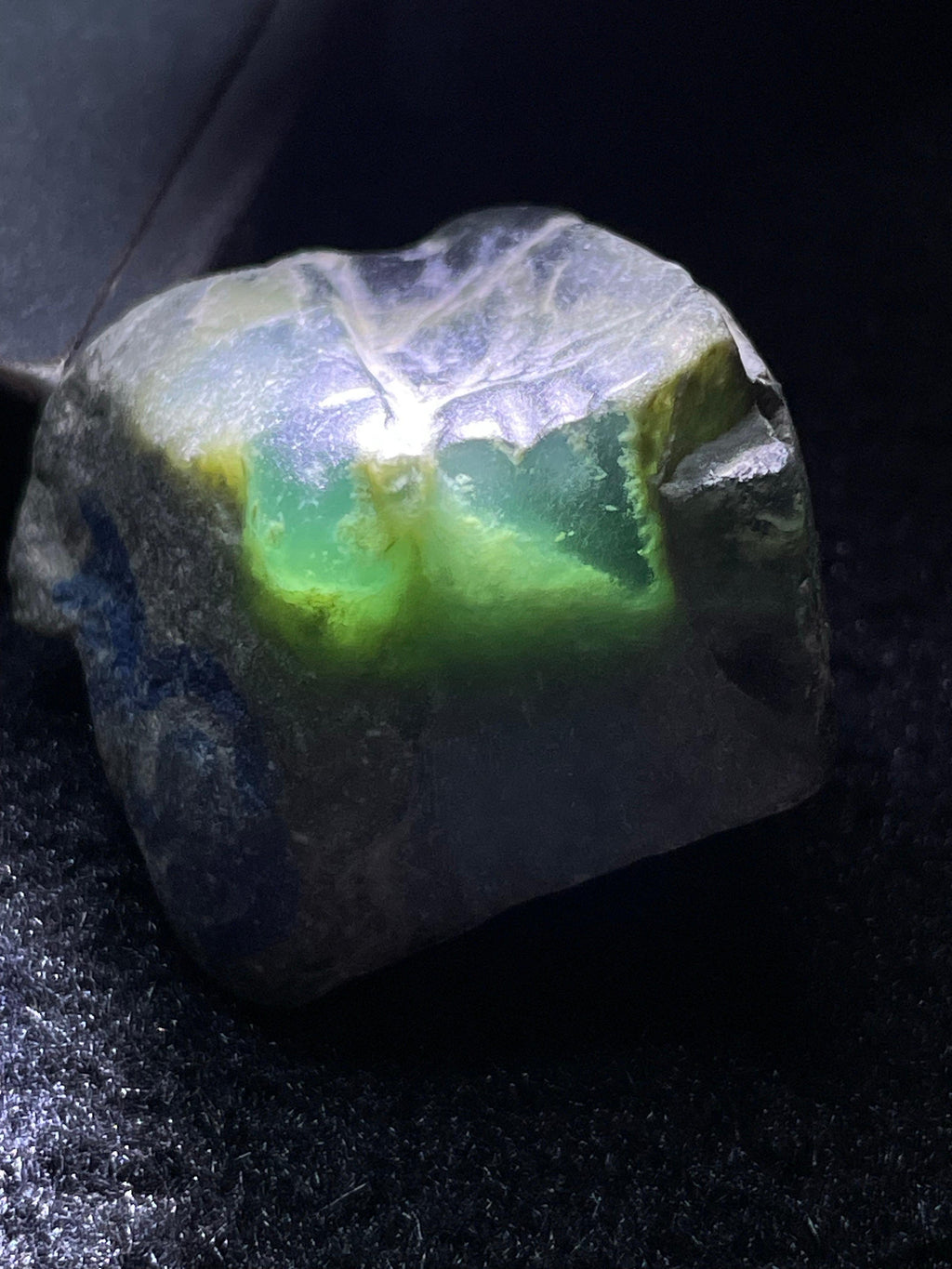 后江脱沙耳钉蛋面料（yc533130）