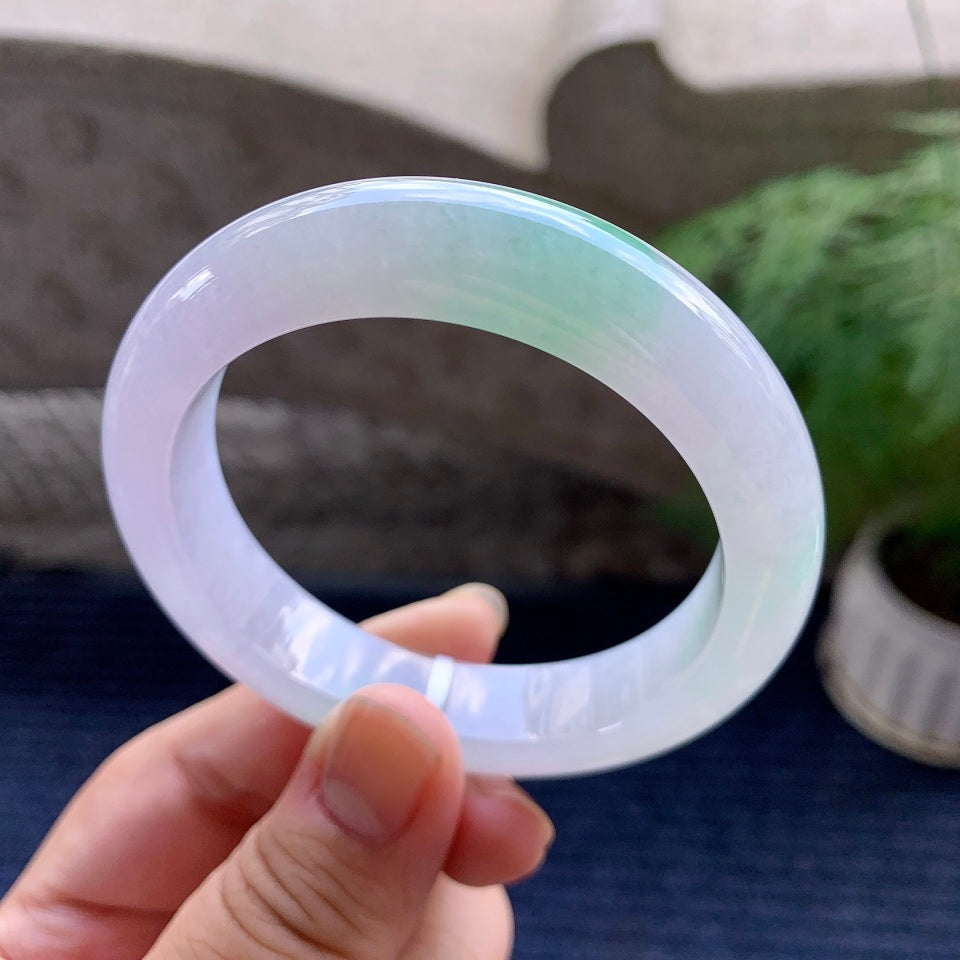 细糯种春彩平安镯（54mm）（yc116064）