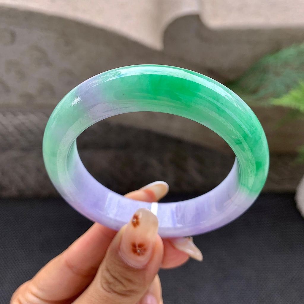 糯种春彩平安镯（52.2mm）（yc272774）