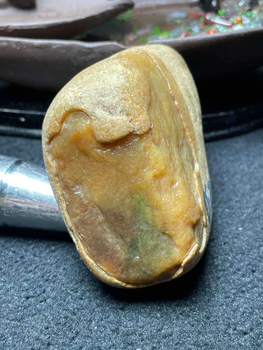 大马坎开窗黄加绿牌子料（yc533114）