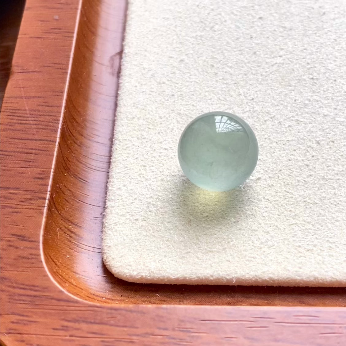 冰种晴底单珠（yc260846）