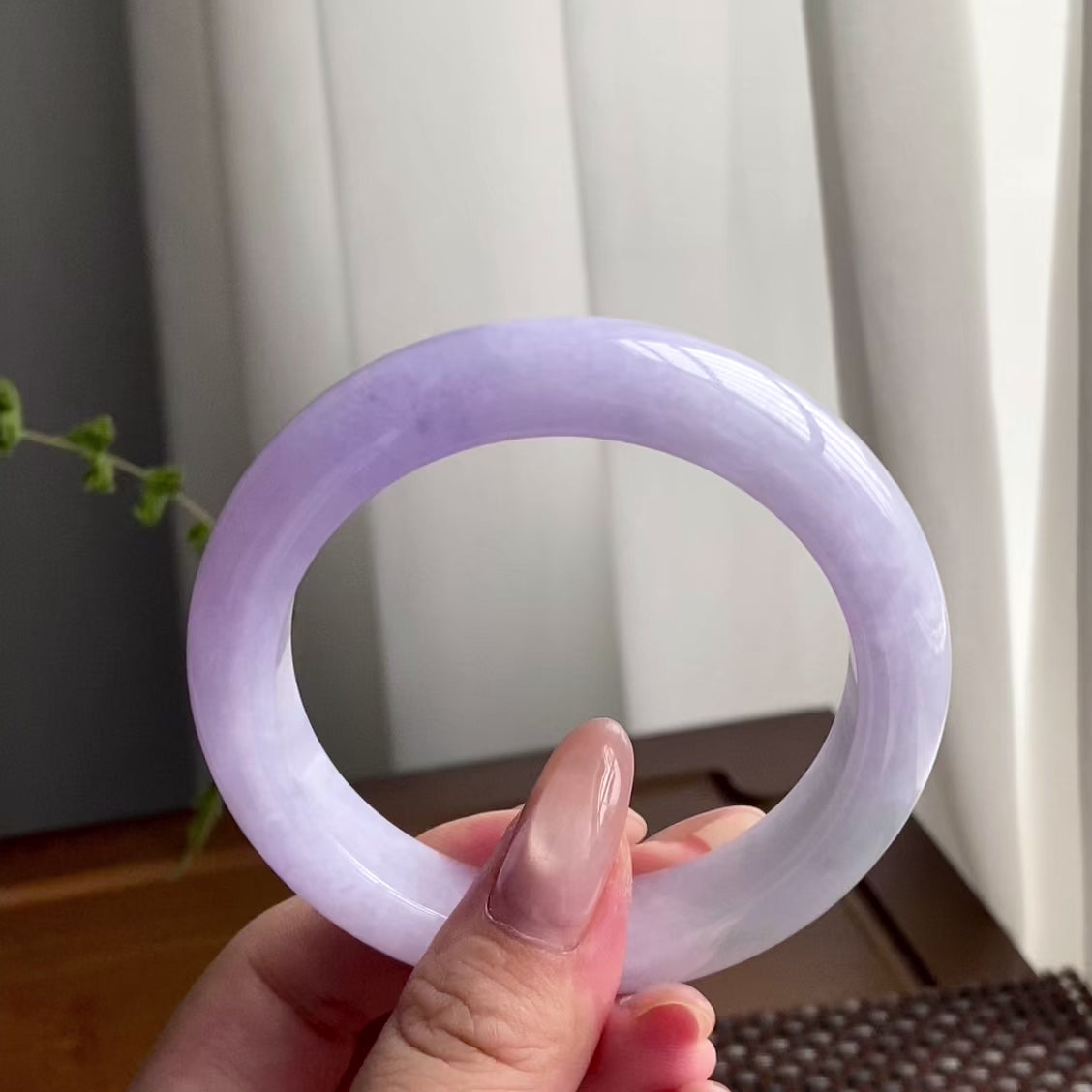 细糯种春彩平安镯山水牌套装（57圈）（yc247641）