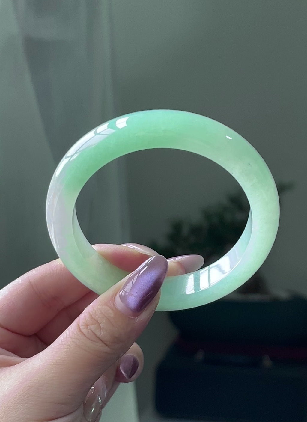 细糯种晴底平安镯（57圈）（yc197954）